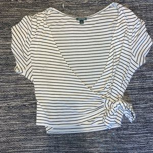 Wild Fable cross tie shirt